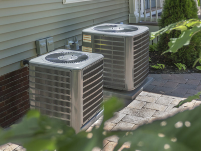 Two air conditioning units