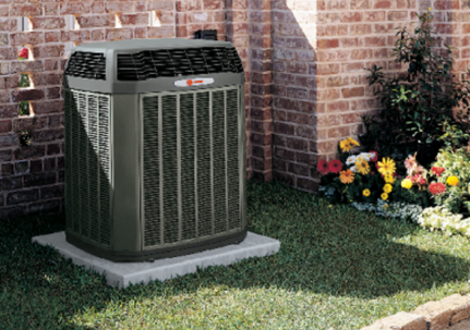 A Trane air conditioner unit