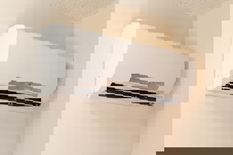 Image of wall-mounted air conditioning unit