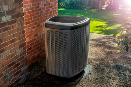 An outdoor air conditioning unit